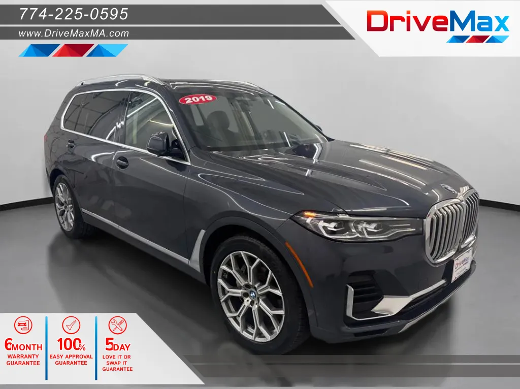 Blue 2019 BMW X7 xDrive40i Sport Utility 4D for sale in West Bridgewater, MA
