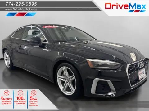 Black 2020 Audi A5 Premium Coupe 2D for sale in West Bridgewater, MA