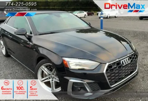 Black 2020 Audi A5 Premium Coupe 2D for sale in West Bridgewater, MA