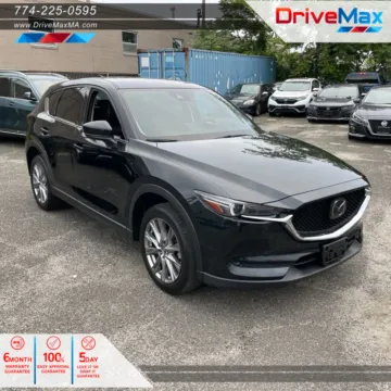 Black 2021 MAZDA CX-5 Grand Touring Sport Utility 4D for sale in West Bridgewater, MA