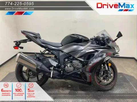 Gray 2023 Kawasaki Ninja ZX-6R KRT Edition for sale in West Bridgewater, MA