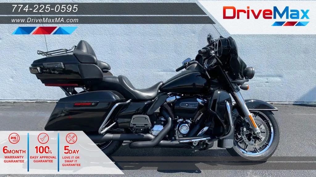 Black 2017 Harley-Davidson FLHTK Ultra Limited for sale in West Bridgewater, MA