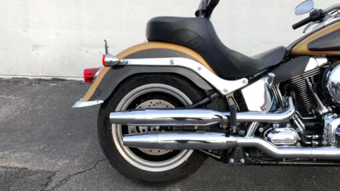 Another view of 2017 Harley-Davidson FLSTF Fat Boy for sale in West Bridgewater, MA at DriveMax (Auto Center Sales and Service)