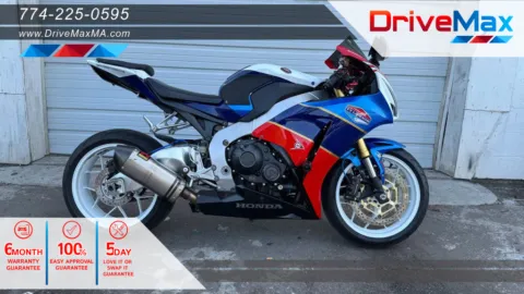 White 2013 HONDA CBR1000RR FIREBLADE for sale in West Bridgewater, MA