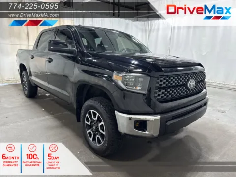 Black 2019 Toyota Tundra CrewMax Limited Pickup 4D 5 1/2 ft for sale in West Bridgewater, MA