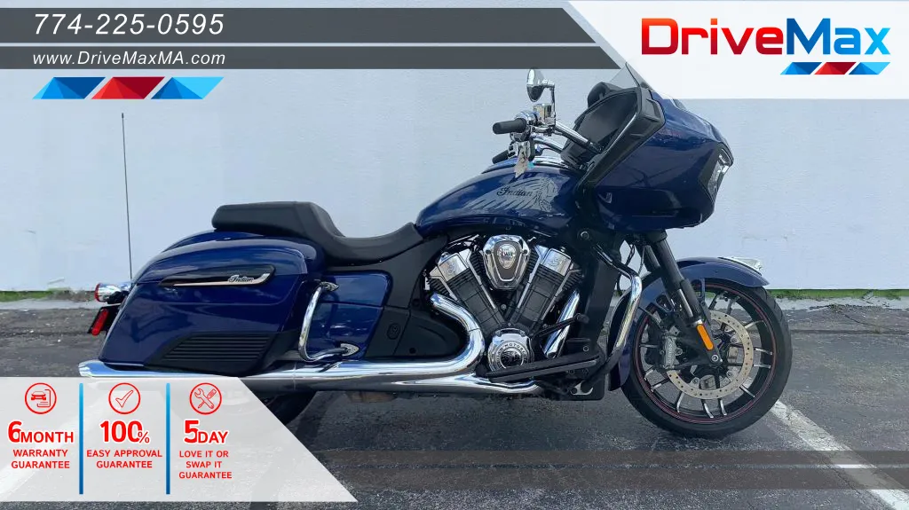 Blue 2020 INDIAN MOTORCYCLE CHALLENGER LIMITED for sale in West Bridgewater, MA