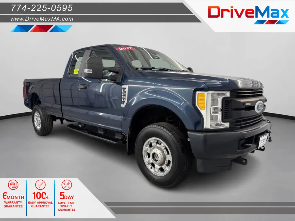 Blue 2017 Ford F250 Super Duty Super Cab XL Pickup 4D 8 ft for sale in West Bridgewater, MA