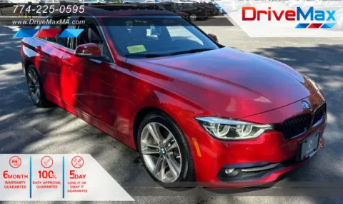 Red 2018 BMW 3 Series 330i xDrive Sedan 4D for sale in West Bridgewater, MA