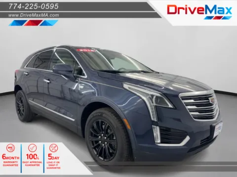 Blue 2018 Cadillac XT5 Luxury Sport Utility 4D for sale in West Bridgewater, MA