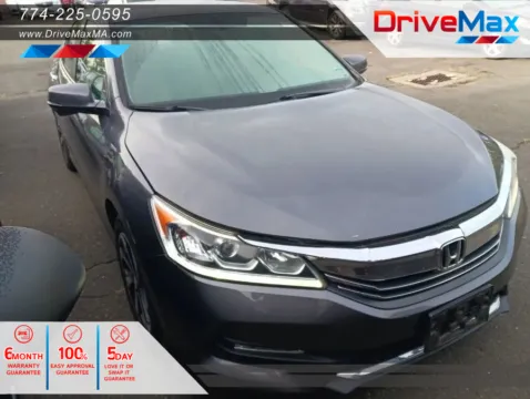 Gray 2017 Honda Accord EX-L Sedan 4D for sale in West Bridgewater, MA