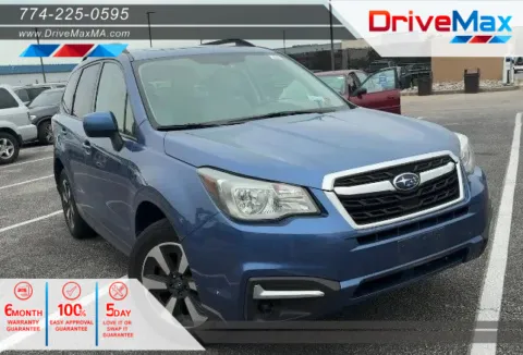 Blue 2017 Subaru Forester 2.5i Premium Sport Utility 4D for sale in West Bridgewater, MA
