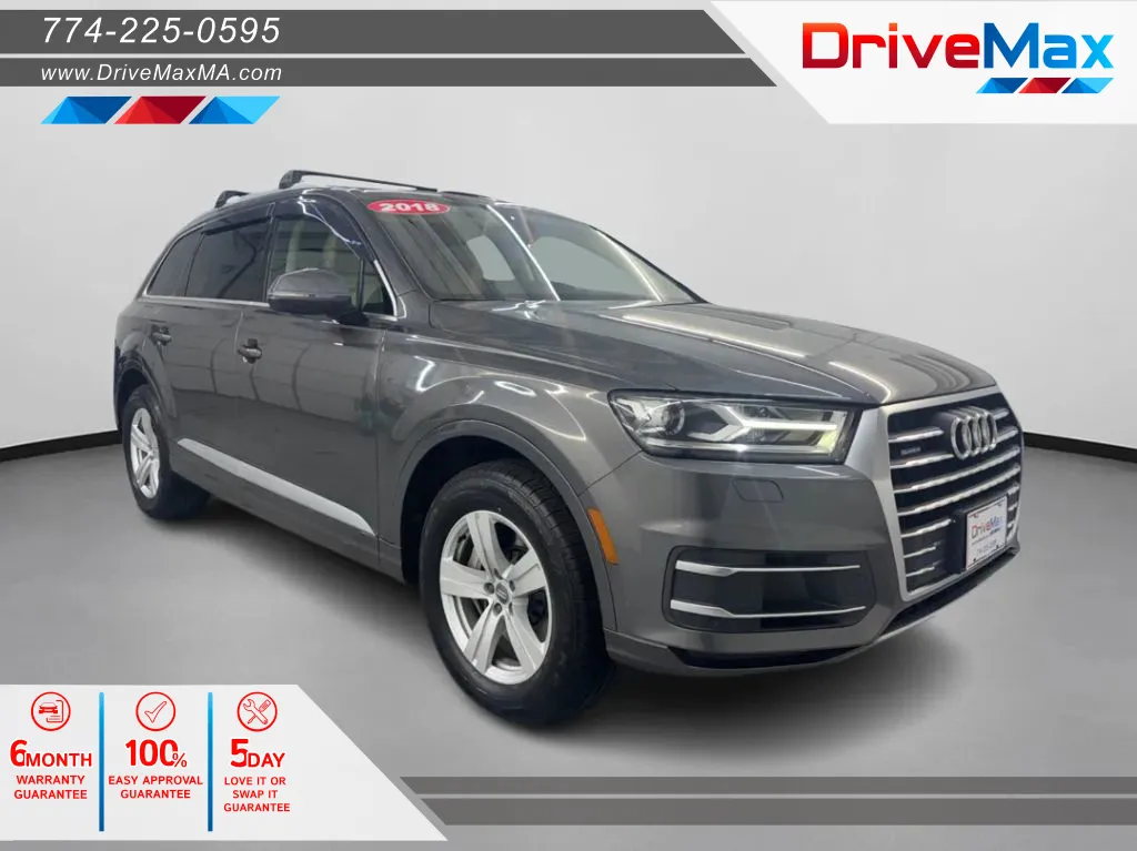 Gray 2018 Audi Q7 2.0T Premium Sport Utility 4D for sale in West Bridgewater, MA