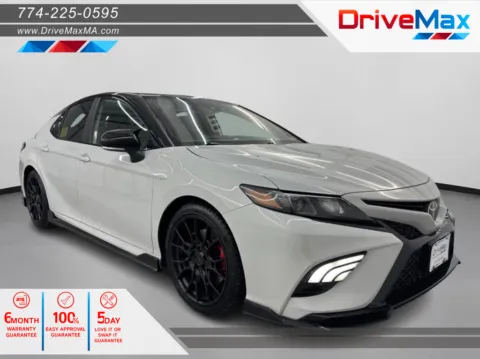 White 2021 Toyota Camry TRD Sedan 4D for sale in West Bridgewater, MA