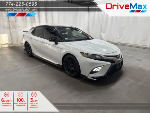 White 2021 Toyota Camry TRD Sedan 4D for sale in West Bridgewater, MA