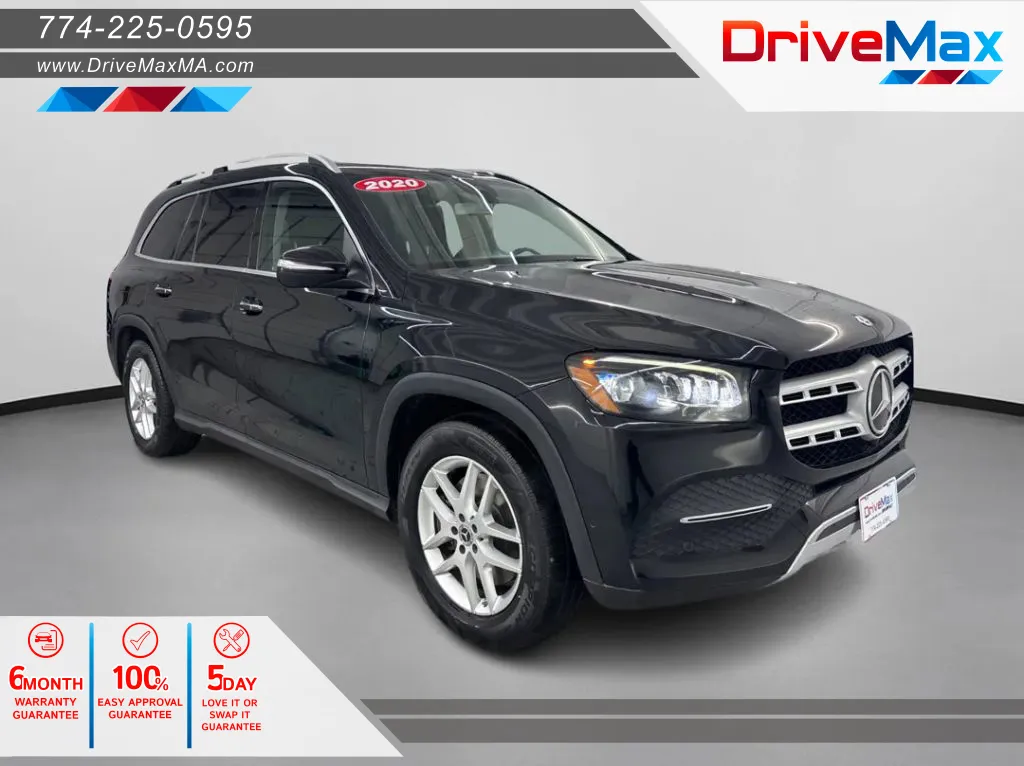 Black 2020 Mercedes-Benz GLS 450 4MATIC Sport Utility 4D for sale in West Bridgewater, MA
