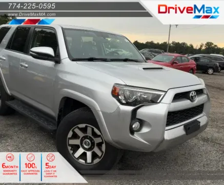 Silver 2019 Toyota 4Runner TRD Off-Road Premium Sport Utility 4D for sale in West Bridgewater, MA