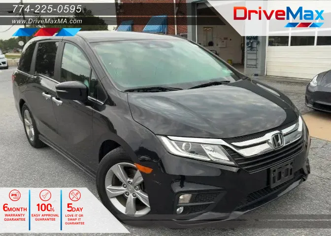 Black 2020 Honda Odyssey EX-L Minivan 4D for sale in West Bridgewater, MA