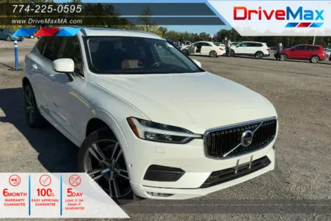 White 2018 Volvo XC60 T6 Momentum Sport Utility 4D for sale in West Bridgewater, MA