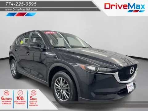 Black 2018 MAZDA CX-5 Sport SUV 4D for sale in West Bridgewater, MA