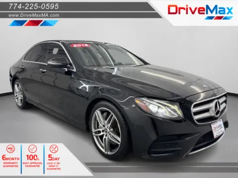 Black 2018 Mercedes-Benz E-Class E 300 4MATIC Sedan 4D for sale in West Bridgewater, MA