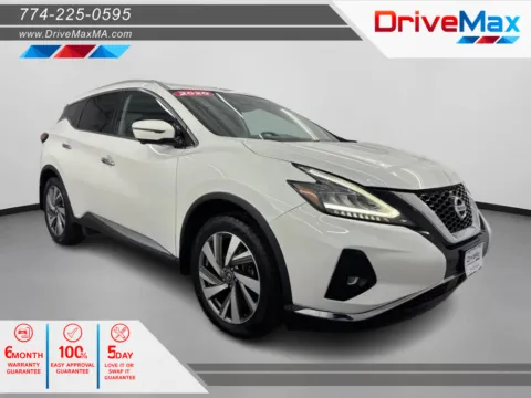 White 2020 Nissan Murano SL Sport Utility 4D for sale in West Bridgewater, MA