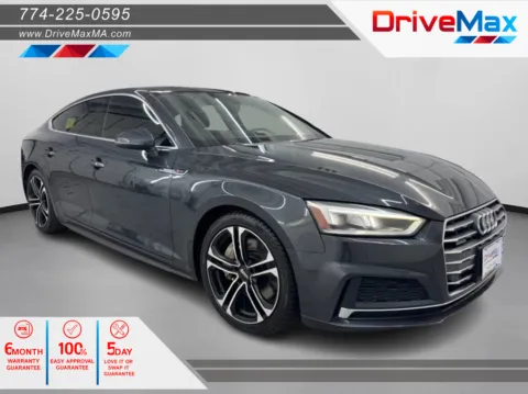 Black 2018 Audi A5 Premium Plus Sedan 4D for sale in West Bridgewater, MA