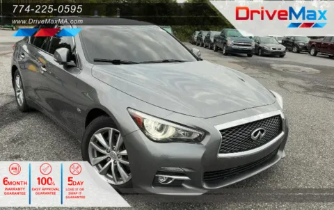 Silver 2017 INFINITI Q50 3.0t Premium Sedan 4D for sale in West Bridgewater, MA