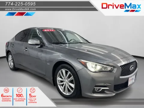 Silver 2017 INFINITI Q50 3.0t Premium Sedan 4D for sale in West Bridgewater, MA