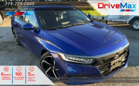 Blue 2018 Honda Accord Sport Sedan 4D for sale in West Bridgewater, MA