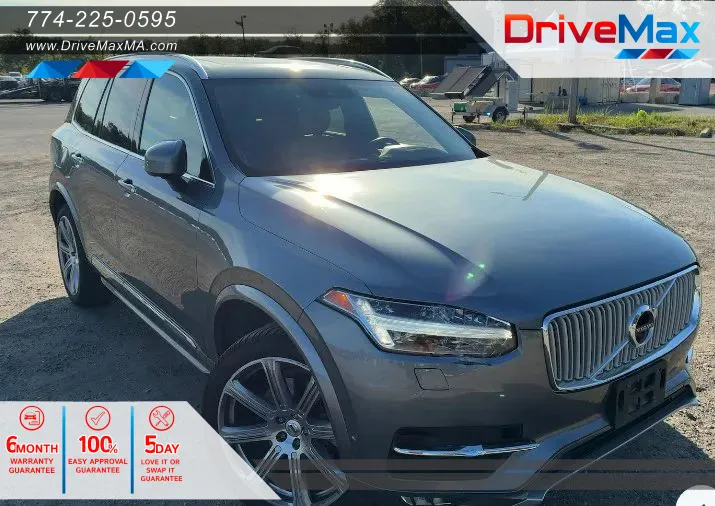 Gray 2017 Volvo XC90 T6 Inscription Sport Utility 4D for sale in West Bridgewater, MA