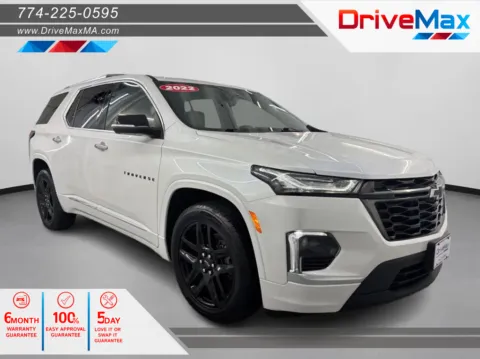 White 2022 Chevrolet Traverse Premier Sport Utility 4D for sale in West Bridgewater, MA