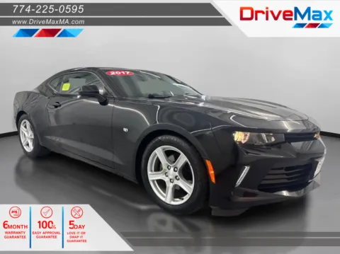 Black 2017 Chevrolet Camaro LT Coupe 2D for sale in West Bridgewater, MA
