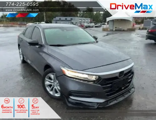 Gray 2018 Honda Accord LX Sedan 4D for sale in West Bridgewater, MA