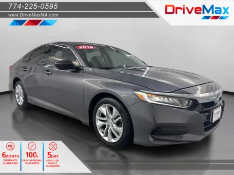 Gray 2018 Honda Accord LX Sedan 4D for sale in West Bridgewater, MA