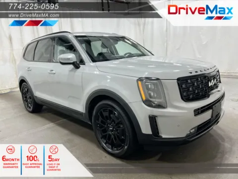 Gray 2022 Kia Telluride SX Sport Utility 4D for sale in West Bridgewater, MA