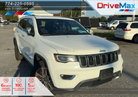 White 2019 Jeep Grand Cherokee Limited Sport Utility 4D for sale in West Bridgewater, MA