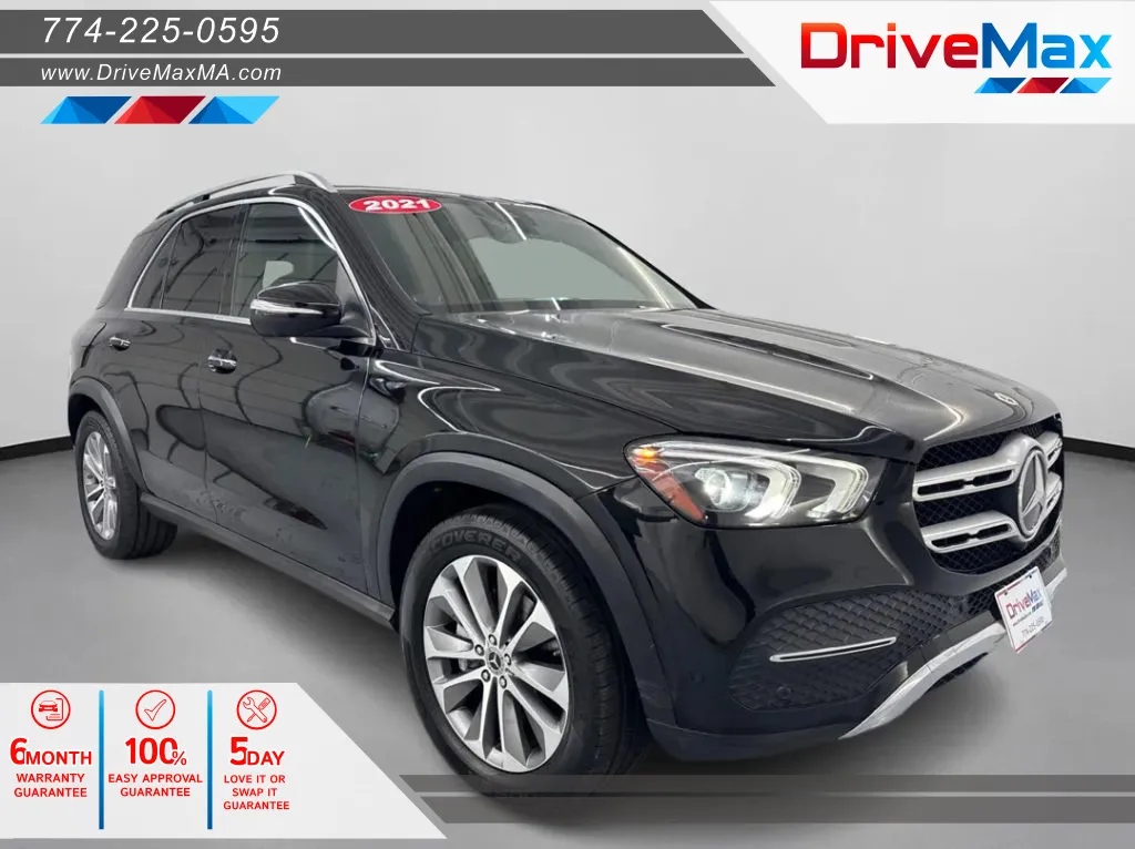 Black 2021 Mercedes-Benz GLE 350 4MATIC Sport Utility 4D for sale in West Bridgewater, MA