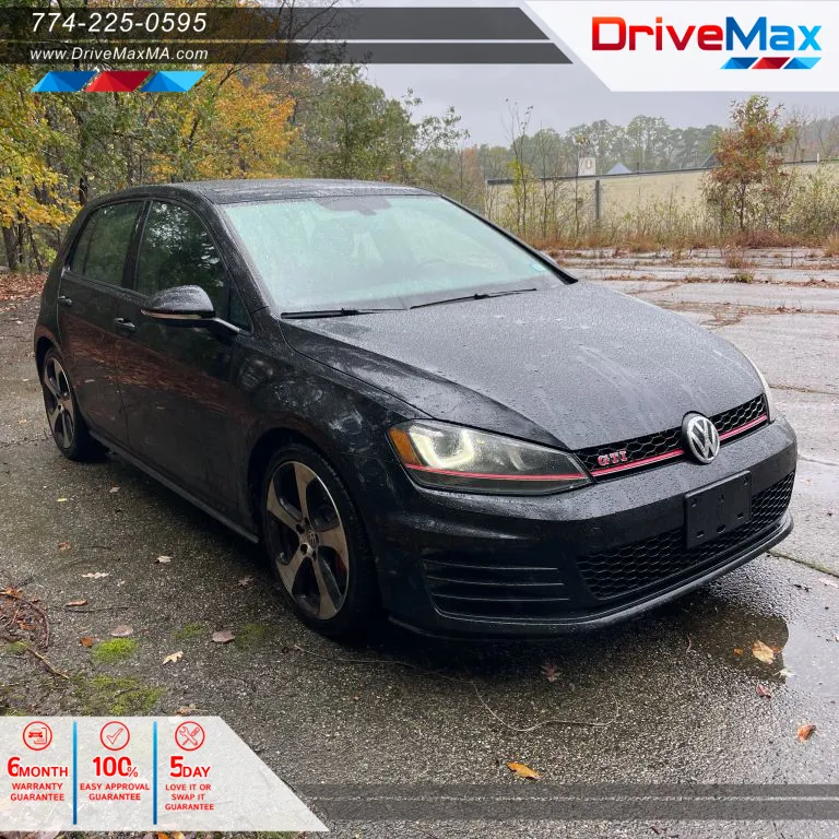 Black 2017 Volkswagen Golf GTI Sport Hatchback Sedan 4D for sale in West Bridgewater, MA