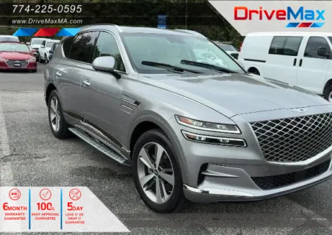 Gray 2021 Genesis GV80 2.5T Standard Sport Utility 4D for sale in West Bridgewater, MA