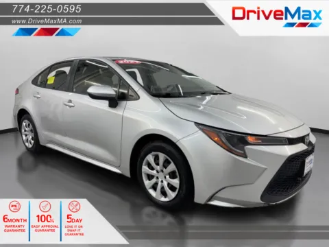 Silver 2021 Toyota Corolla LE Sedan 4D for sale in West Bridgewater, MA