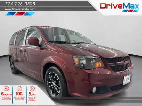 Blue 2018 Dodge Grand Caravan Passenger GT Minivan 4D for sale in West Bridgewater, MA