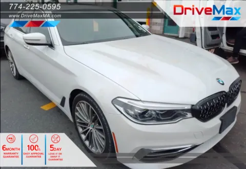 White 2017 BMW 5 Series 540i xDrive Sedan 4D for sale in West Bridgewater, MA