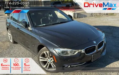 Black 2018 BMW 3 Series 330i xDrive Sedan 4D for sale in West Bridgewater, MA