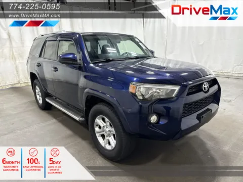 Blue 2016 Toyota 4Runner SR5 Sport Utility 4D for sale in West Bridgewater, MA