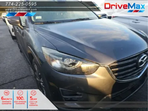 Gray 2016 MAZDA CX-5 Grand Touring Sport Utility 4D for sale in West Bridgewater, MA