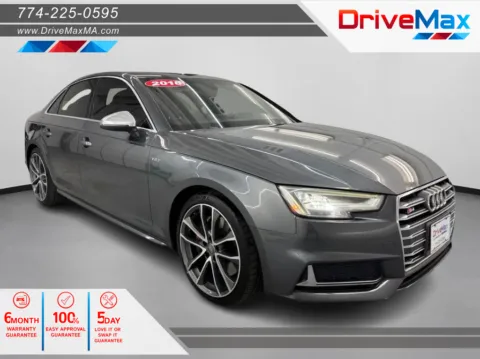 Gray 2018 Audi S4 Premium Plus Sedan 4D for sale in West Bridgewater, MA