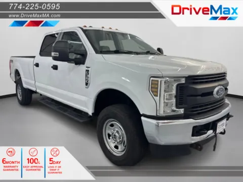 White 2018 Ford F350 Super Duty Crew Cab XL Pickup 4D 8 ft for sale in West Bridgewater, MA