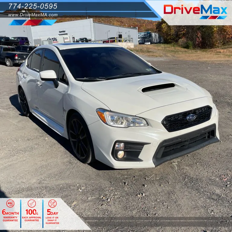 White 2020 Subaru WRX Premium Sedan 4D for sale in West Bridgewater, MA