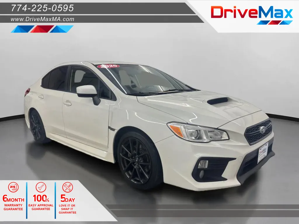 White 2020 Subaru WRX Premium Sedan 4D for sale in West Bridgewater, MA