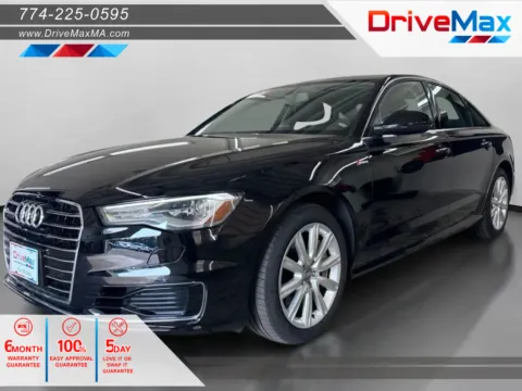 Black 2016 Audi A6 3.0T Premium Plus Sedan 4D for sale in West Bridgewater, MA